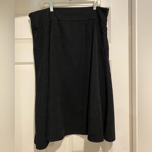 Laura Scott faux suede skirt size 18
